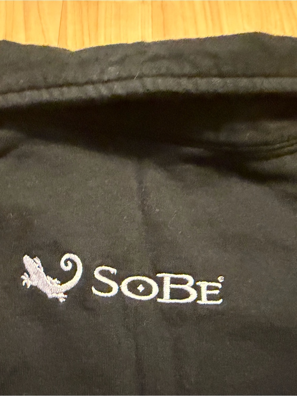 SoBe American Apparel Promotional Y2K 1/4 Zip Sweatshirt Shirt Top Size M NWOT